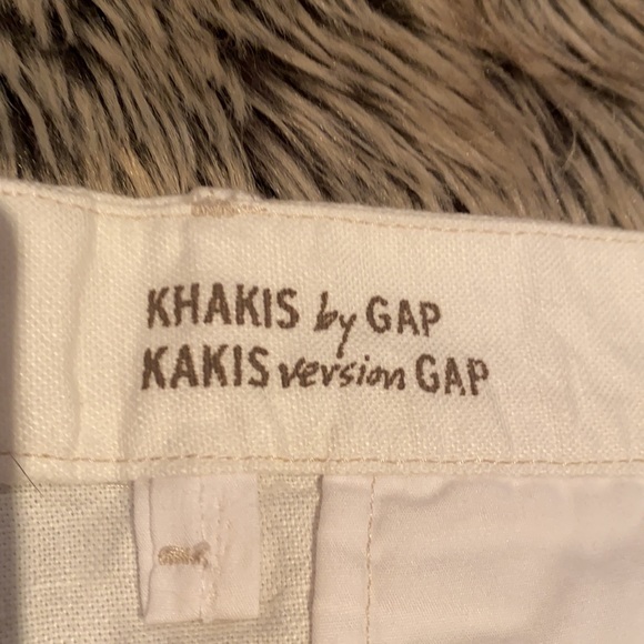 NWTR Khaki by Gap boyfriend roll up short woman 12 - Picture 8 of 10